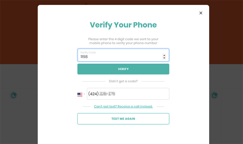 Emjay phone verification
