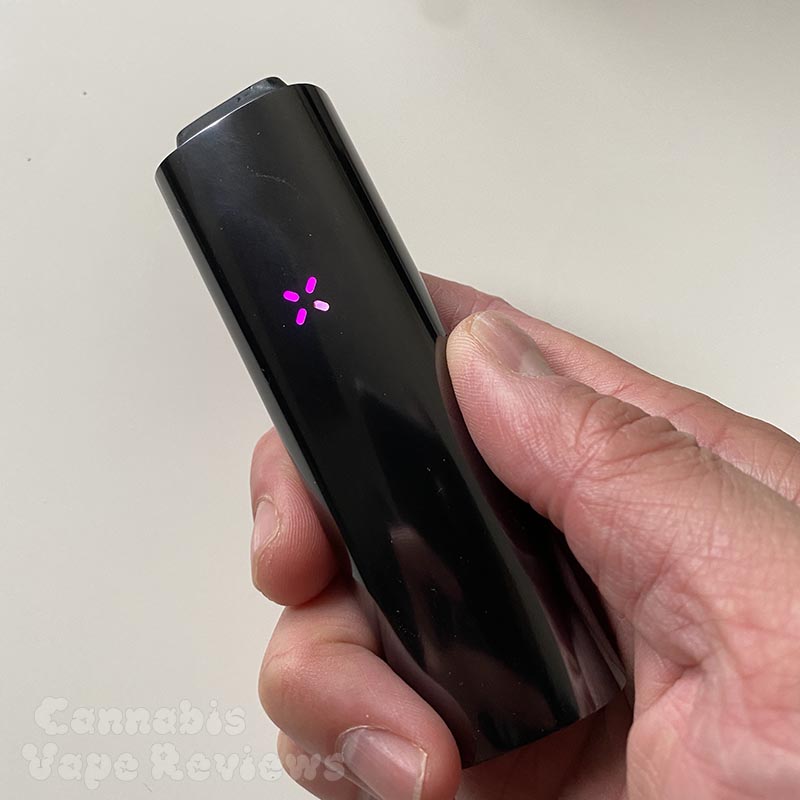 PAX3 vape power on