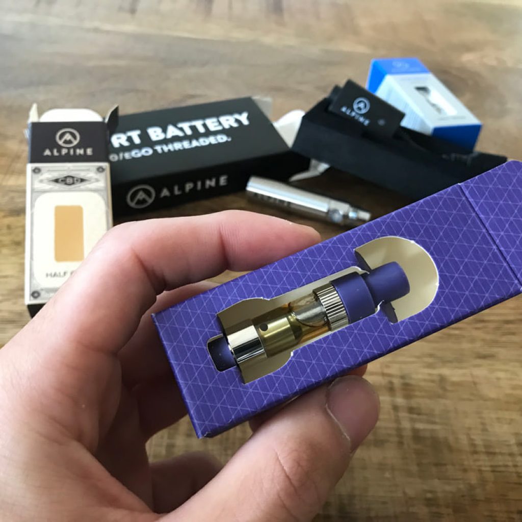 Alpine Vapor Live Resin & High CBD Oil Vape Cartridge Reviews