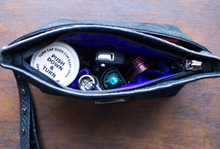 Annabis luxury smell-proof clutch purse