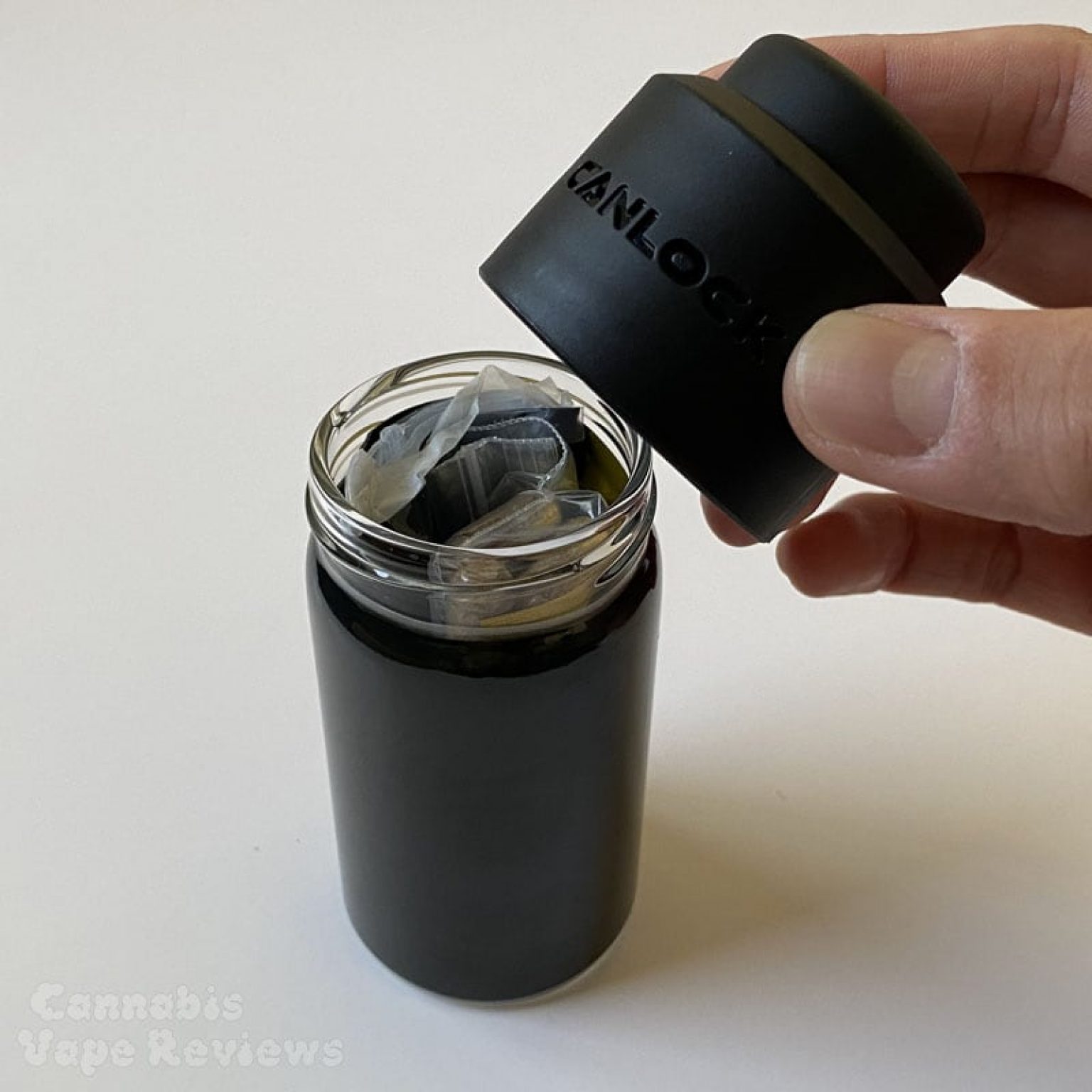 CanLock Vacuum Sealed Stash Jars Reviews Cannabis Vape Reviews