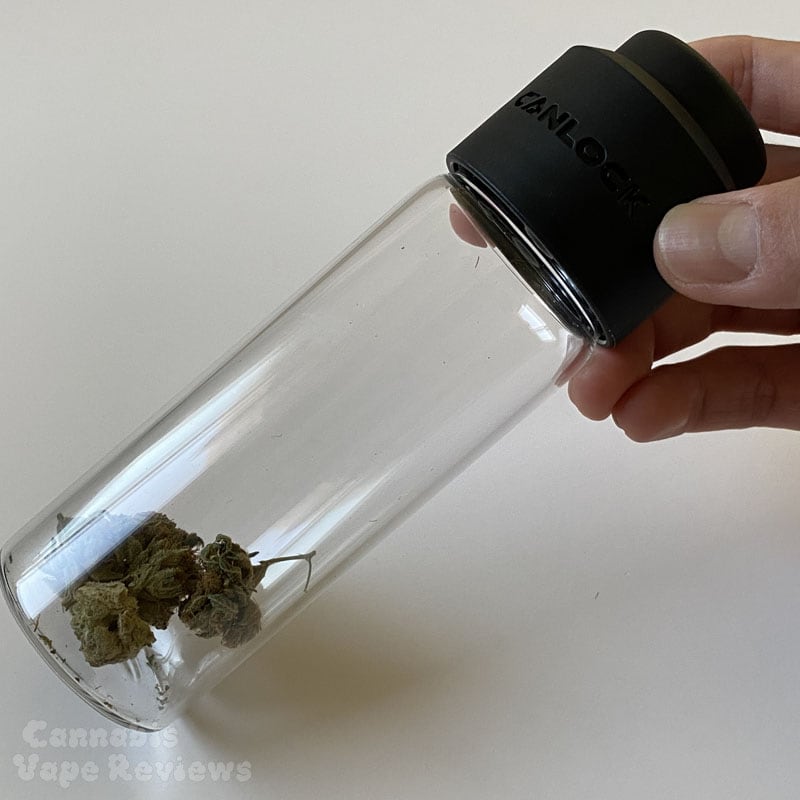 CanLock Vacuum Sealed Stash Jars Reviews Cannabis Vape Reviews