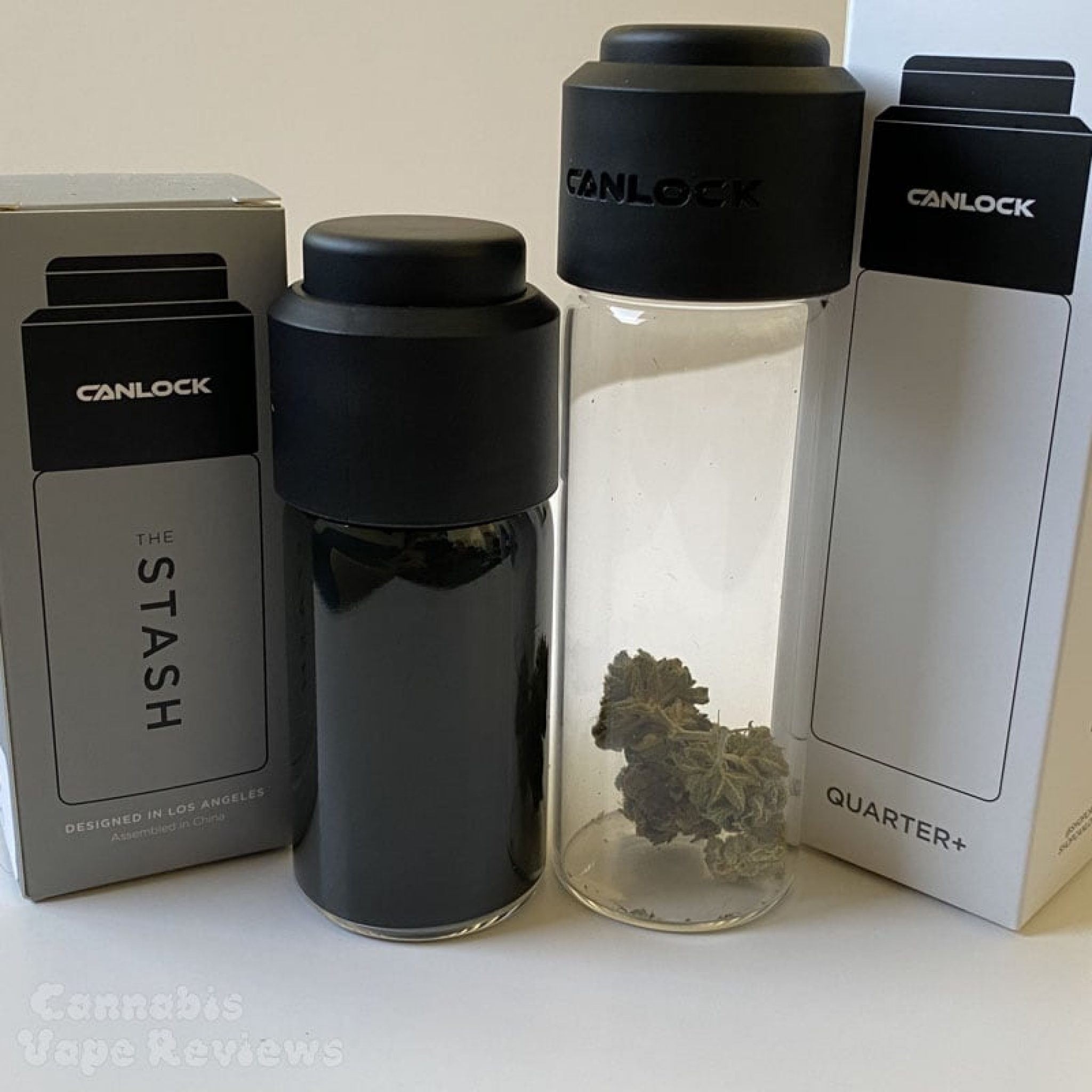 CanLock Vacuum Sealed Stash Jars Reviews Cannabis Vape Reviews