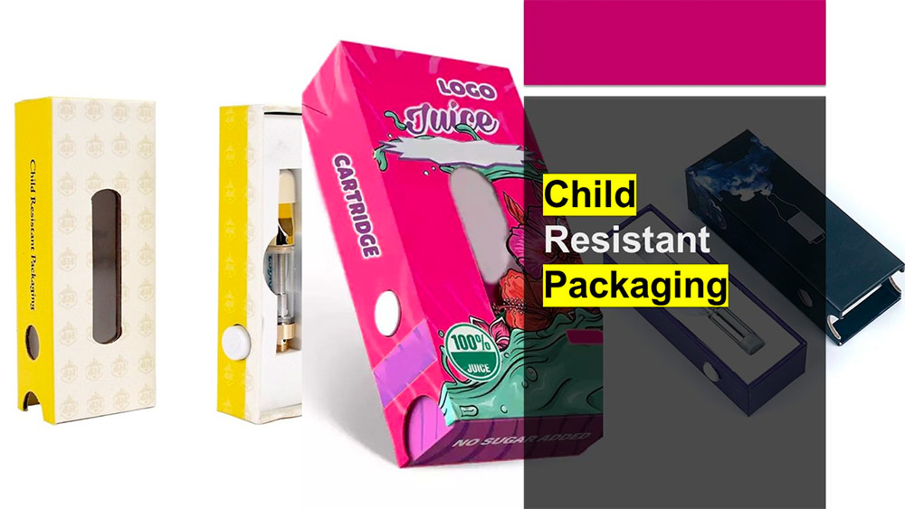 child resistant vape packaging