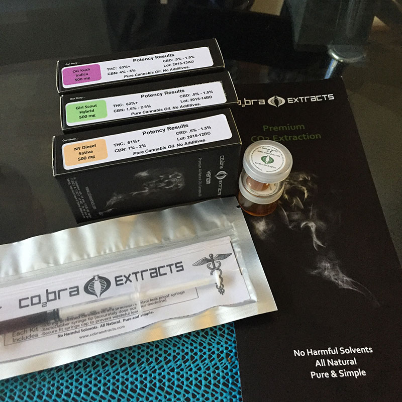 Cobra Extracts - Venom sticks, dabs, and oil syringe