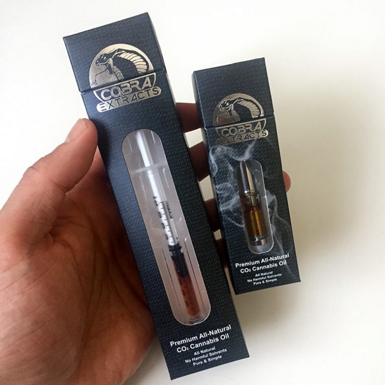 Cobra Extracts Venom Oil Cannabis Vape Cartridge Review