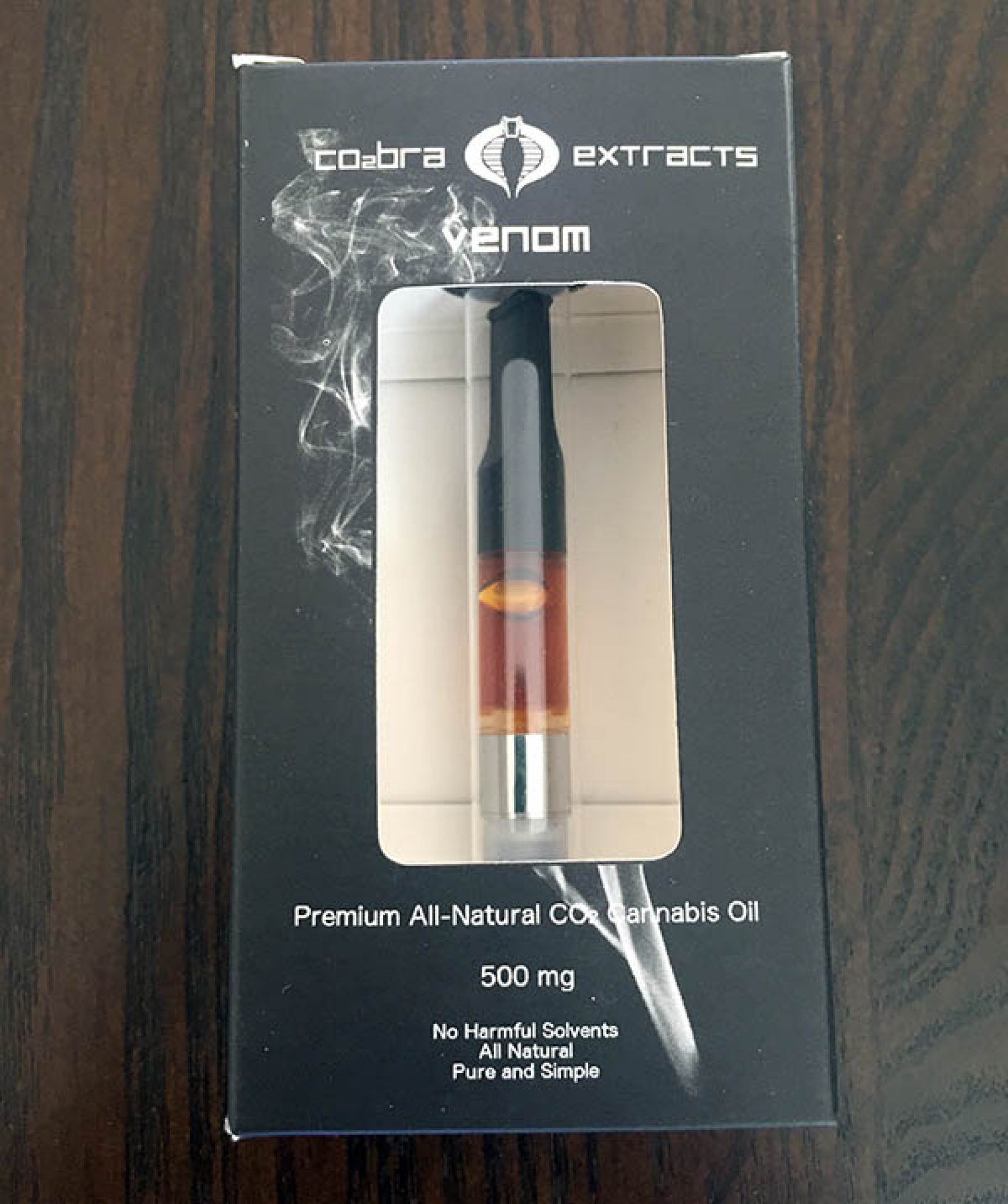 Cobra Extracts Venom Oil - Cannabis Vape Cartridge Review