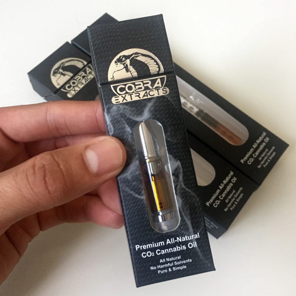 Cobra Extracts Venom Oil - Cannabis Vape Cartridge Review