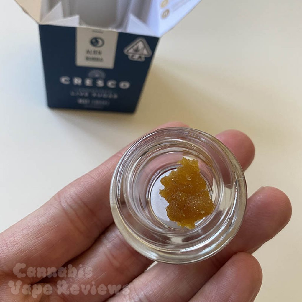 cresco cannabis live sugar concentrate for dabbing