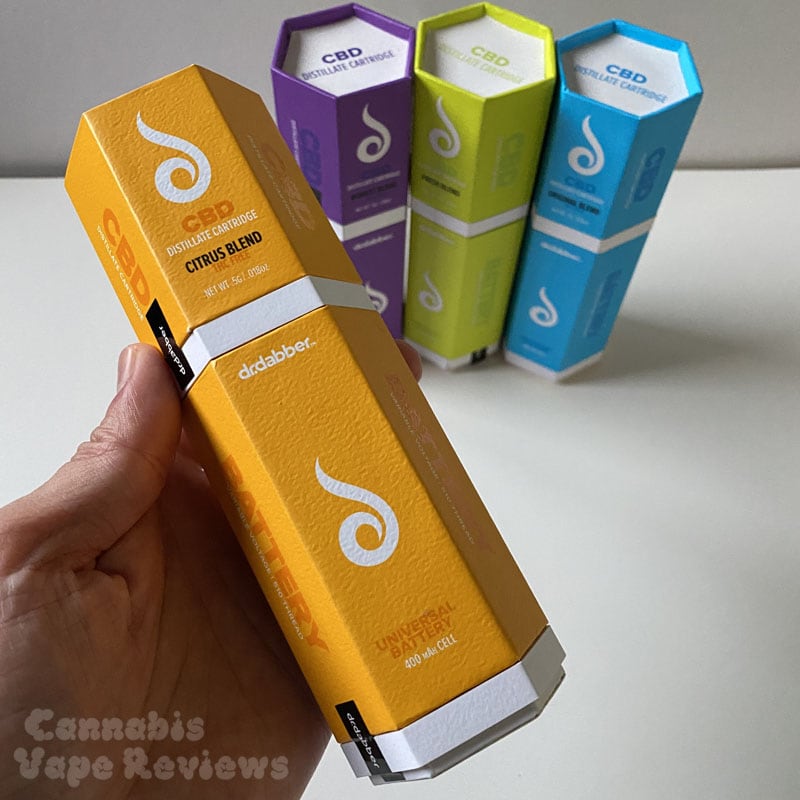 Dr Dabber CBD vape cartridges