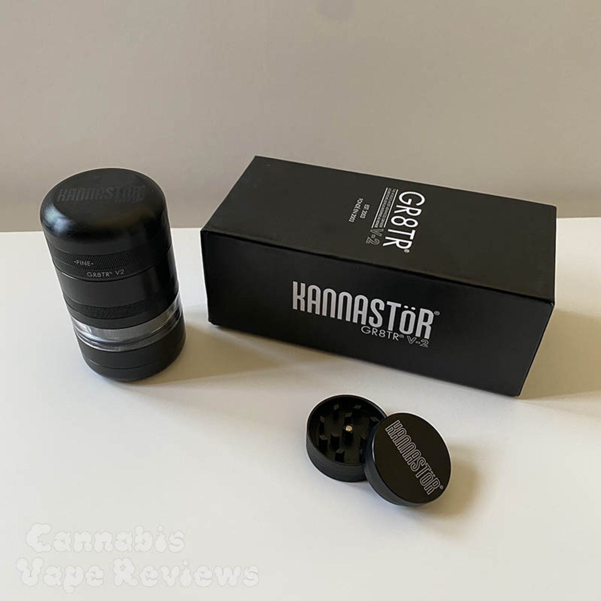 Kannastor GR8TR Grinder V2 - Best Dry Herb Grinder - Vape Reviews