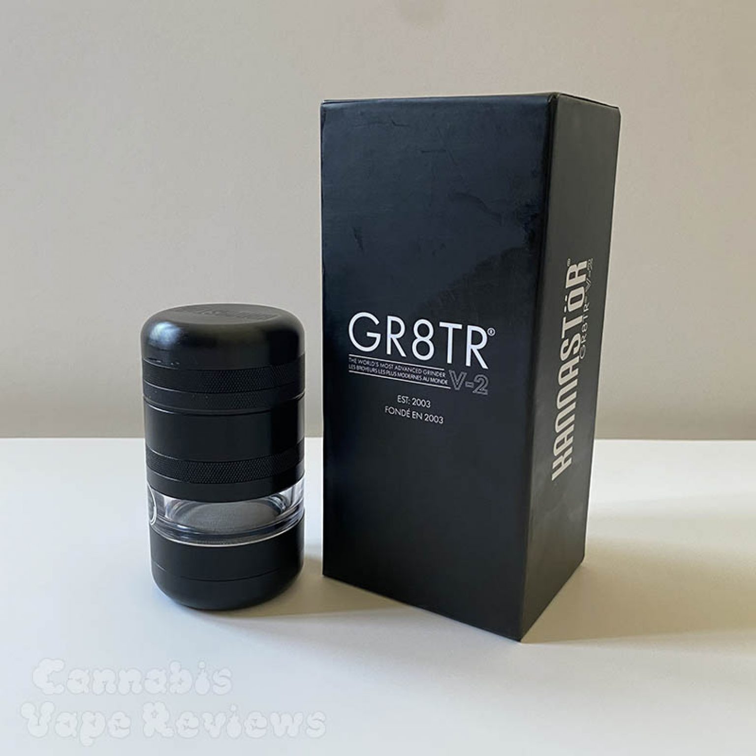 Kannastor GR8TR Grinder V2 - Best Dry Herb Grinder - Vape Reviews