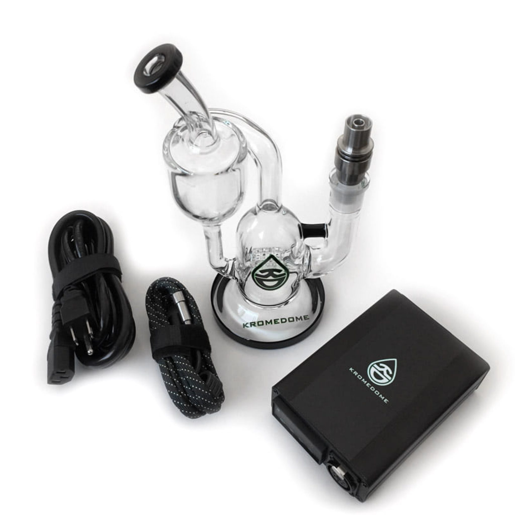 KromeDome Dab Rig eNail Bundle Cannabis Vape Reviews