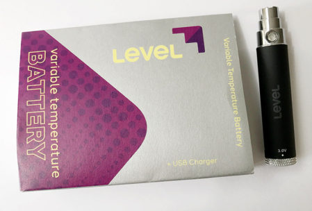 Level Variable Temperature Vape Battery