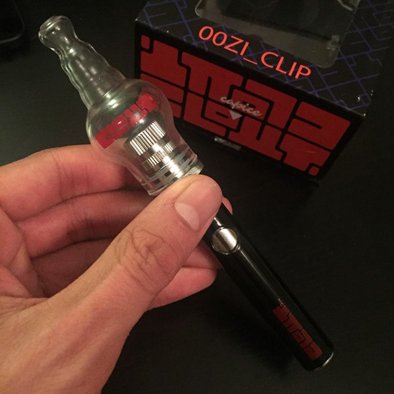 Cloud Oozi Clip Glass Globe Wax Vape Pen Vape Reviews