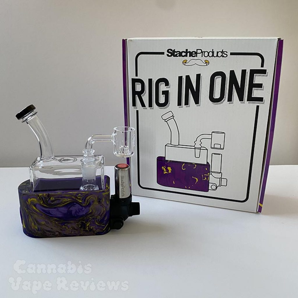 stach rio rig in on dab rig vaporizer
