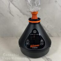 storz and bickel volcano hybrid with balloon attached