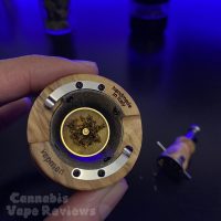 vapman dry herb in chamber